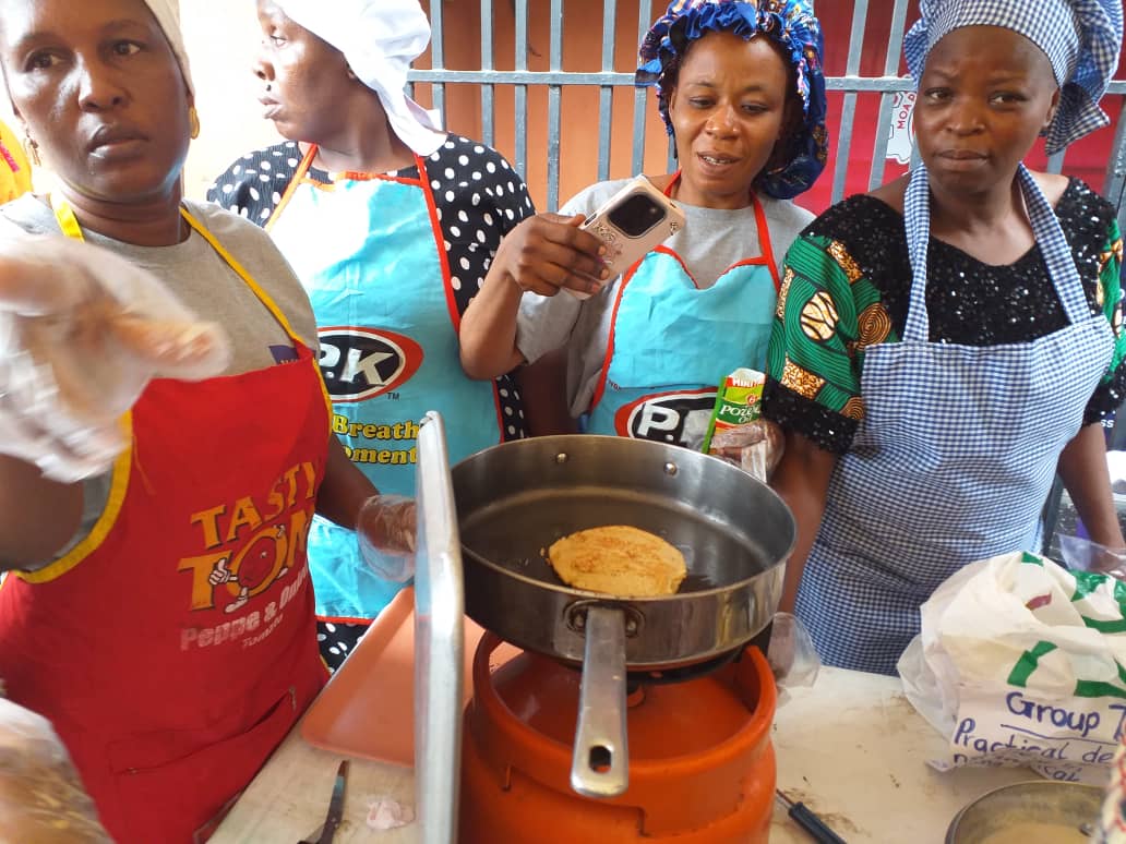 Food and nutrition practical session