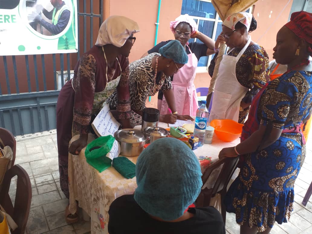 Food and nutrition practical session